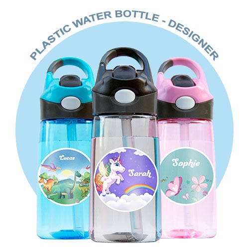 Personalised water bottle - Plastic
