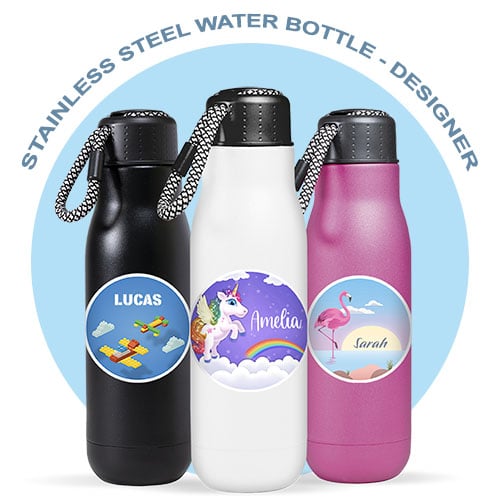 Personalised water bottle - Stainless Steel