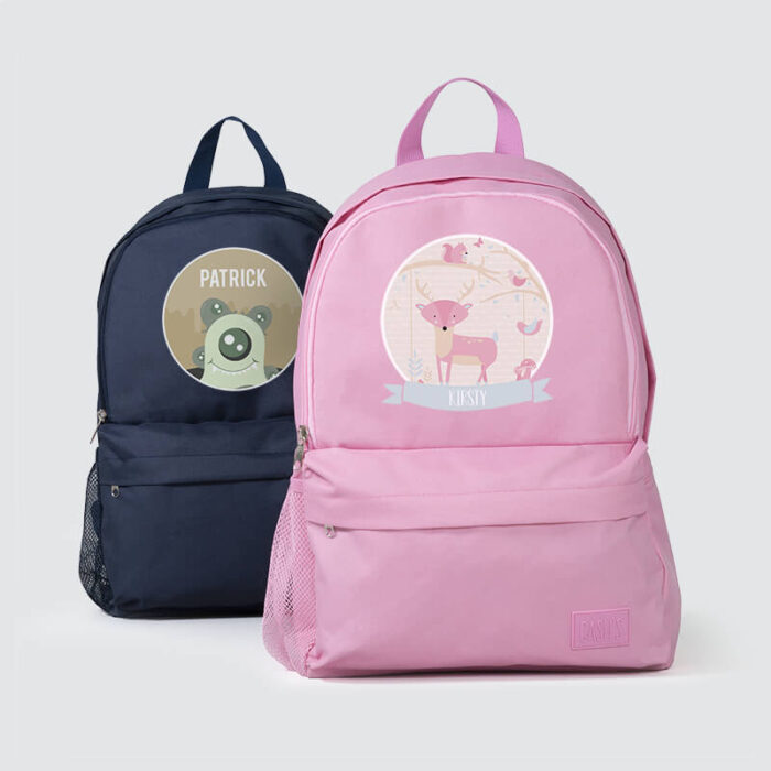 Personalised backpacks