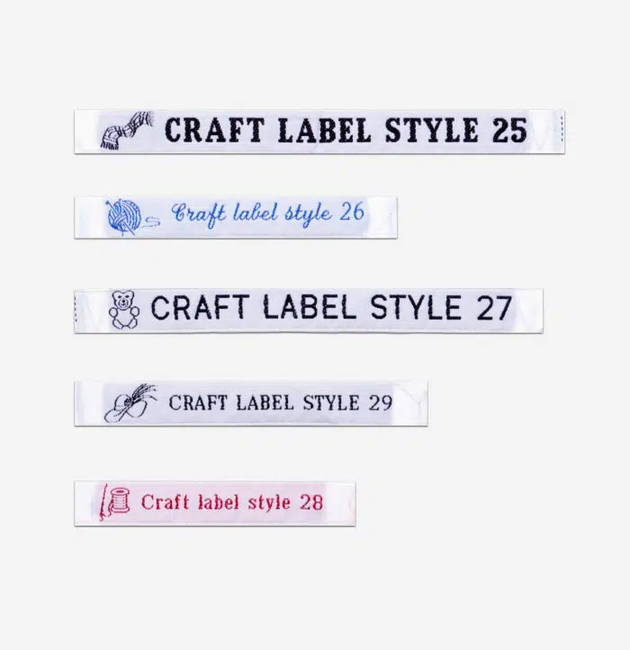 Clothing Labels - Craft Sew In - Image 2