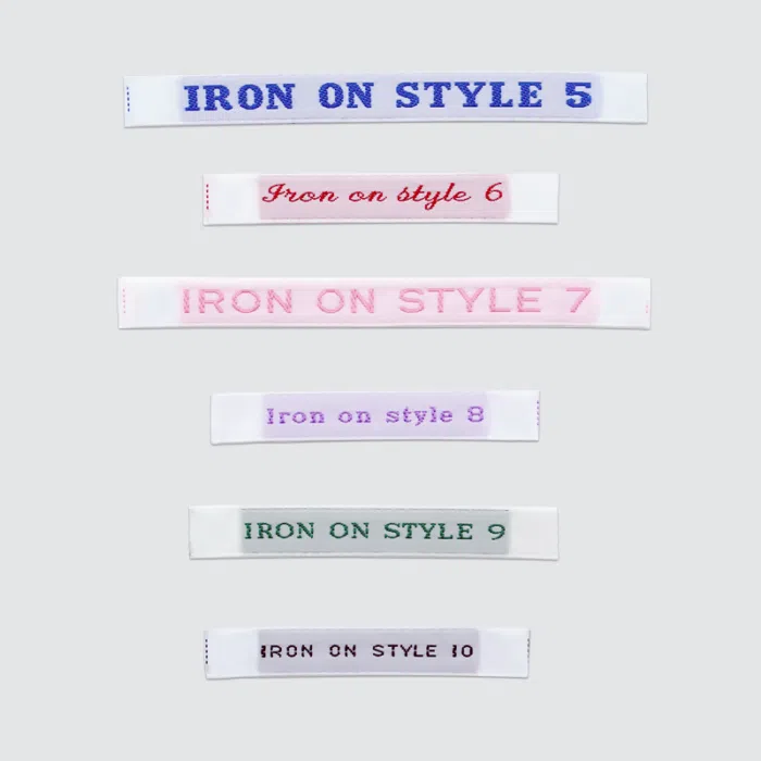 Clothing Labels - Standard Iron On - Image 2