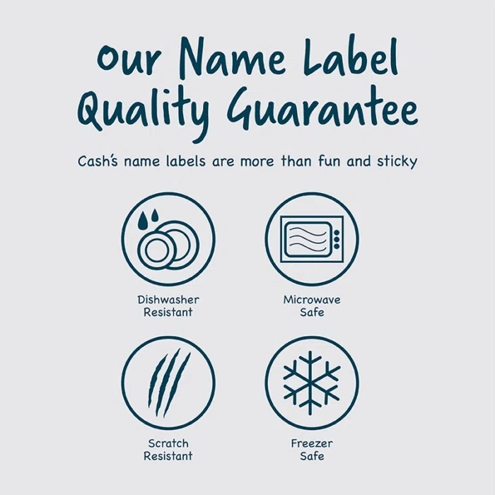 Classic Name Labels Multi Coloured - Image 2