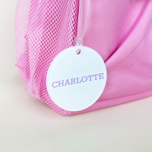 bag tags personalised