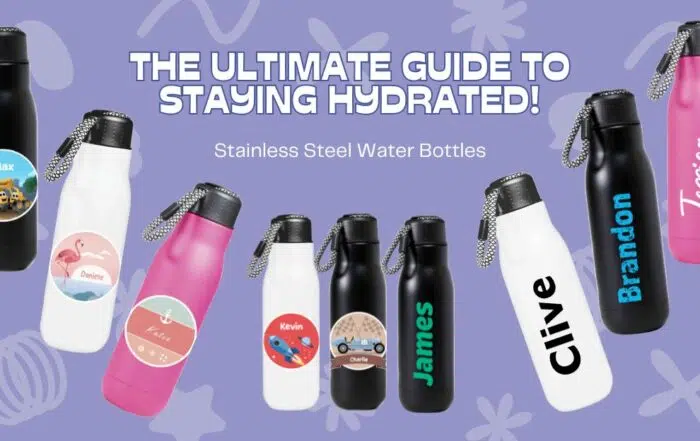 metal drink bottles with different designs