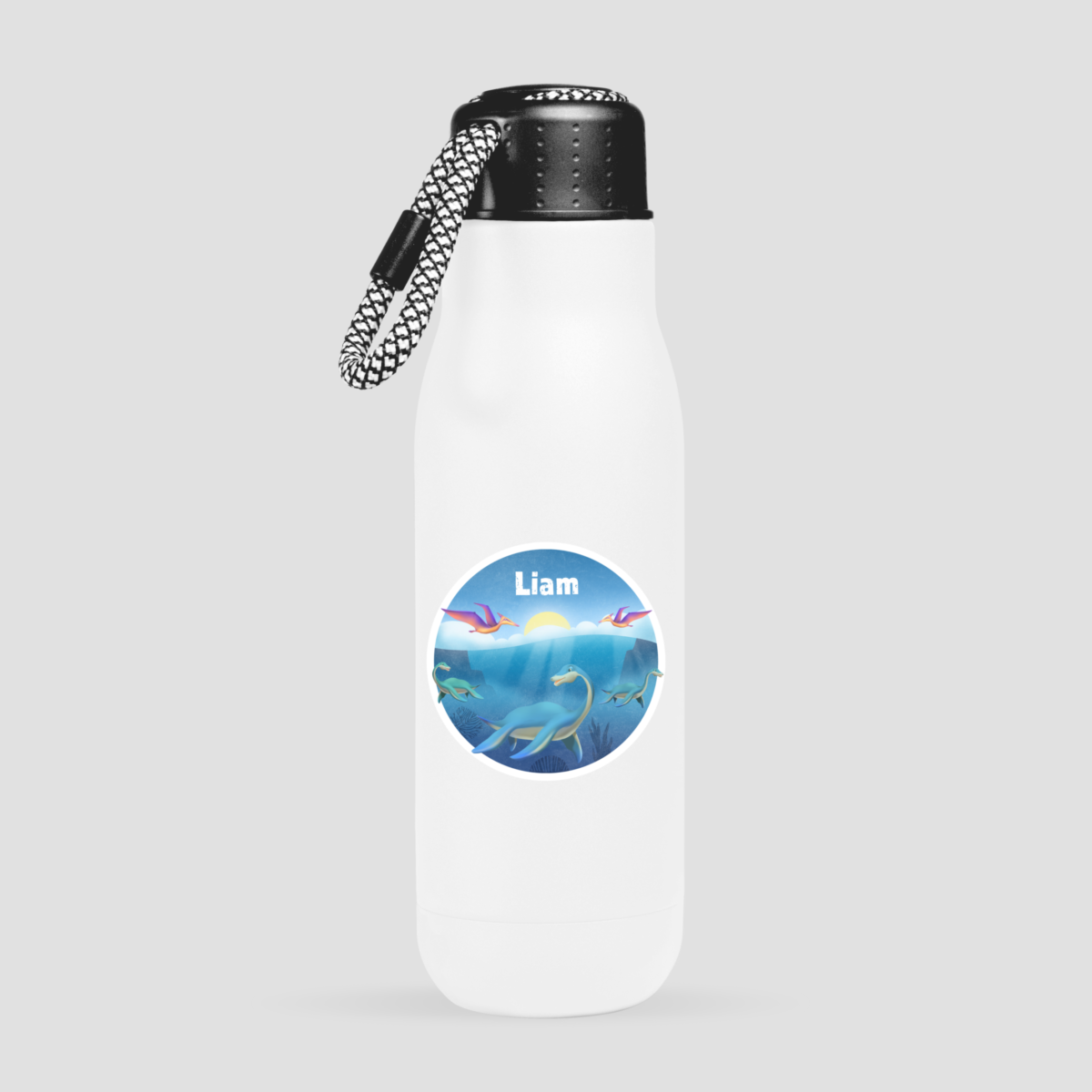 Personalised metal water bottle