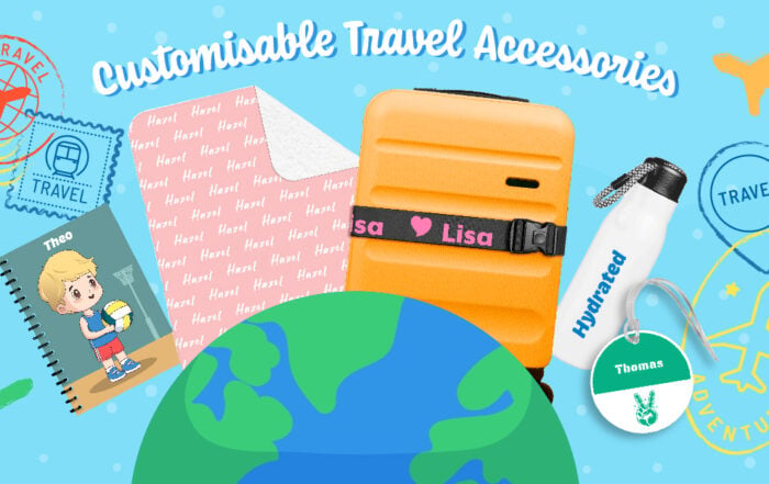 Personalised travel accessories