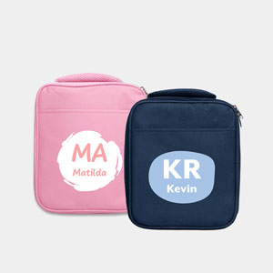 lunch bag initial