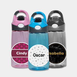 water bottle plastic pattern