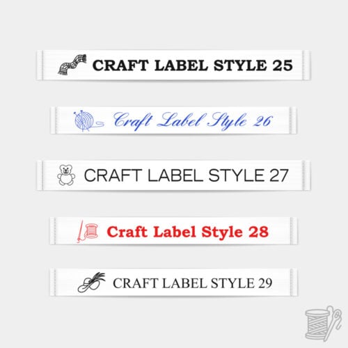 Clothing Labels – Craft Sew In