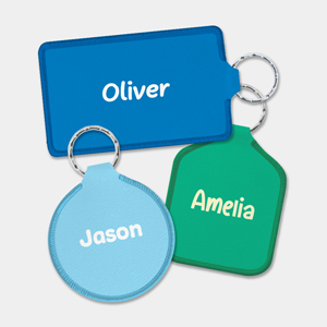 Woven Bag Tags - Colour